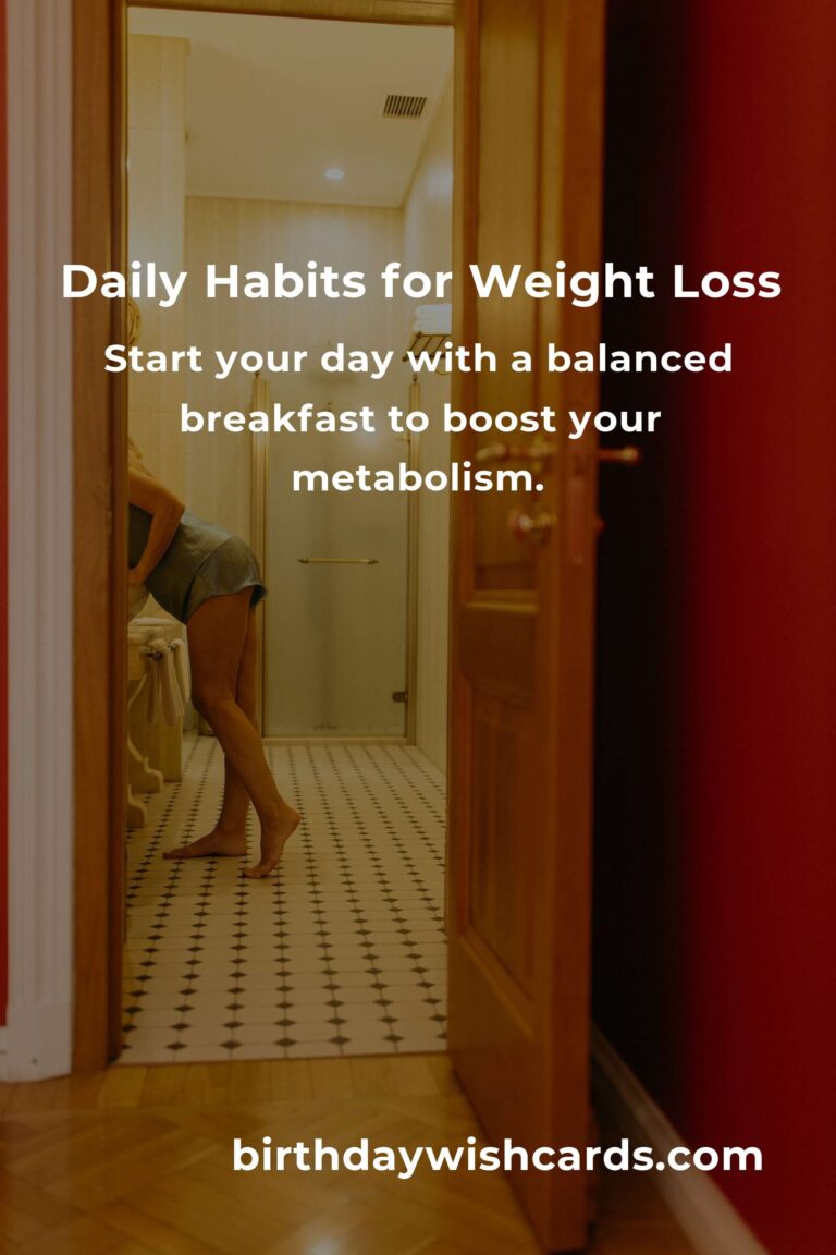 Effective Daily Habits for Weight Loss in Moscow
