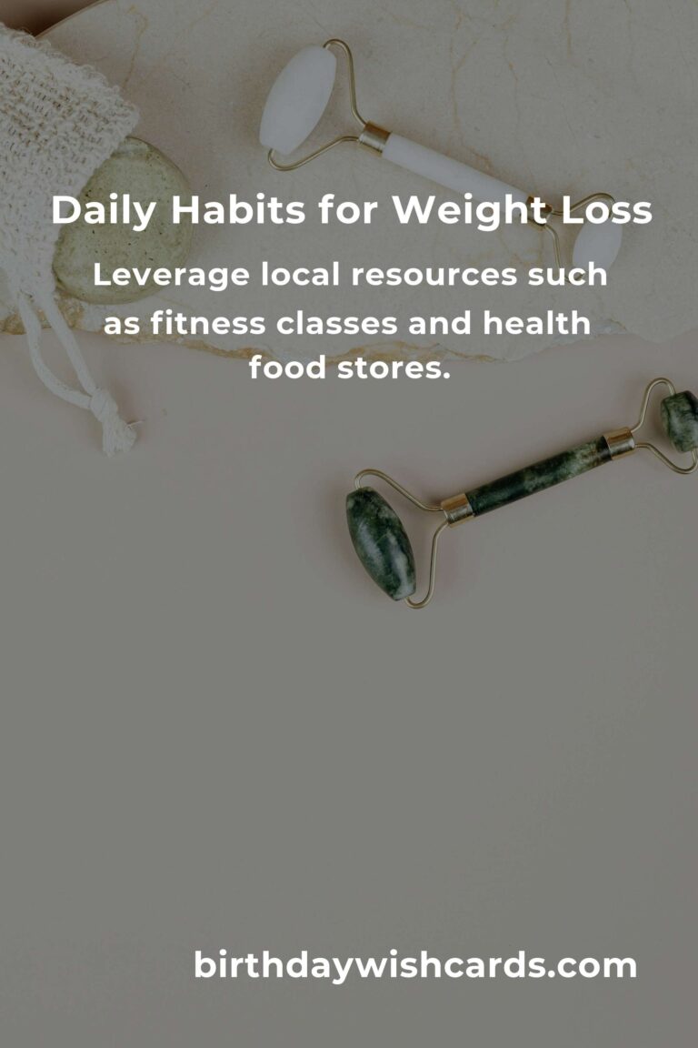 Effective Daily Habits for Weight Loss in Moscow
