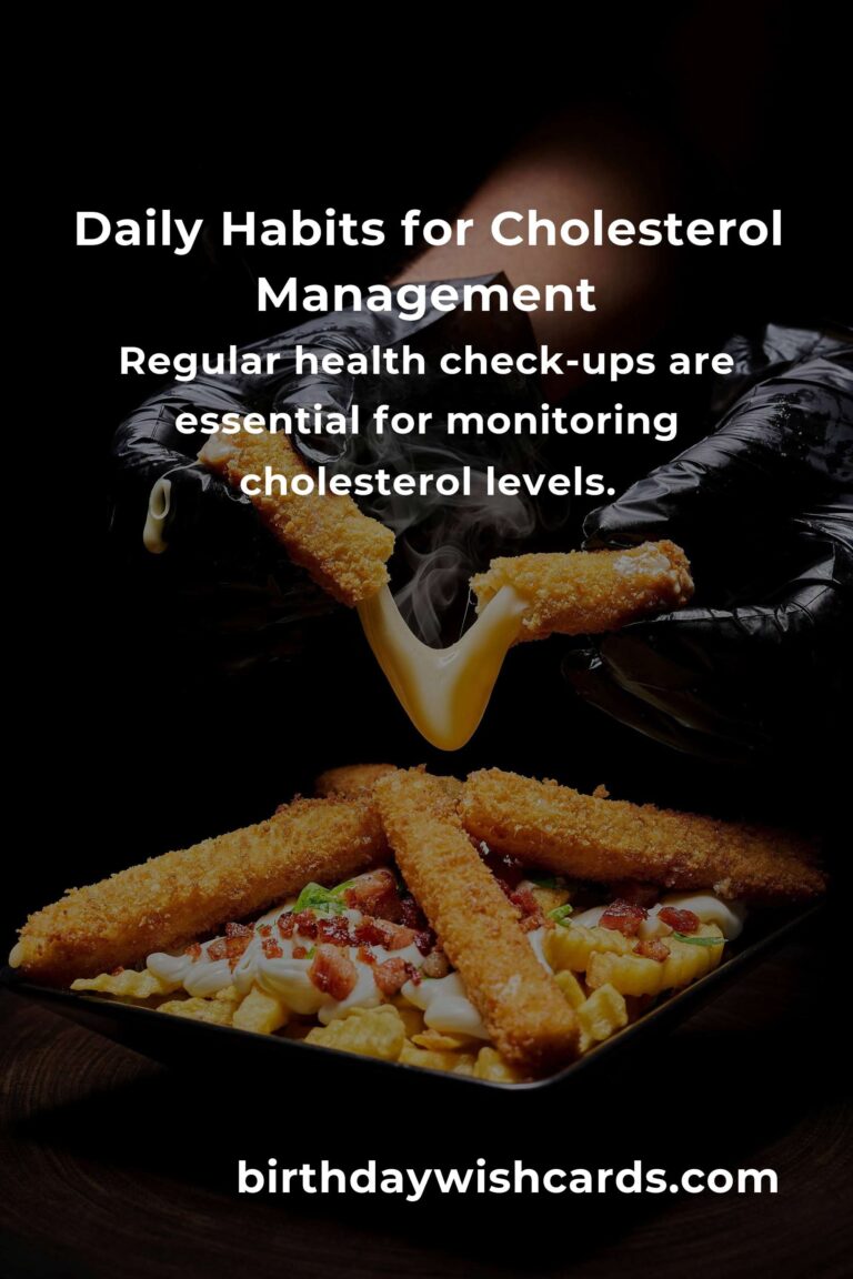 Effective Daily Habits to Manage Cholesterol Levels in Santiago