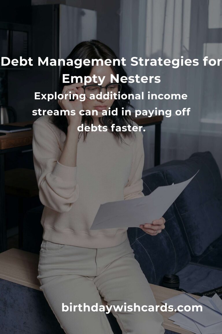 Effective Debt Management Tips for Empty Nesters in 2025