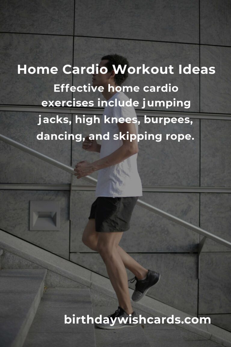 Effective Home Cardio Workouts Routine for Food Lovers