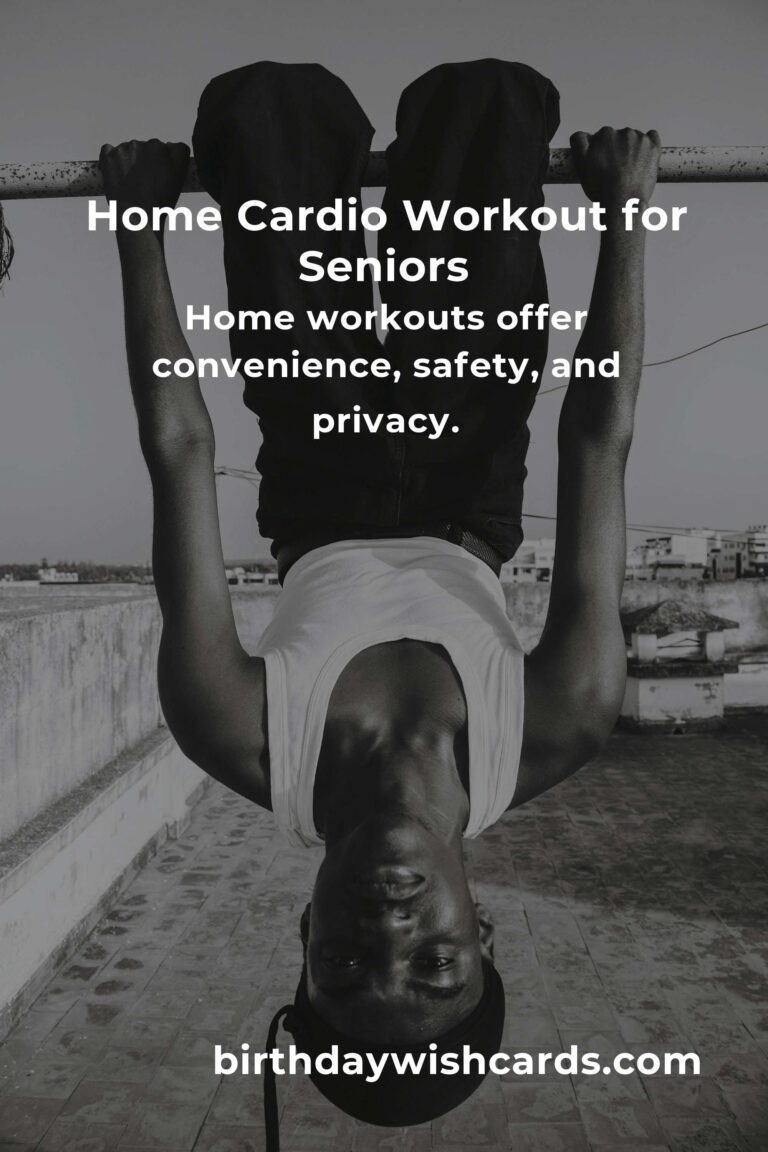 Effective Home Cardio Workouts Routine for Seniors