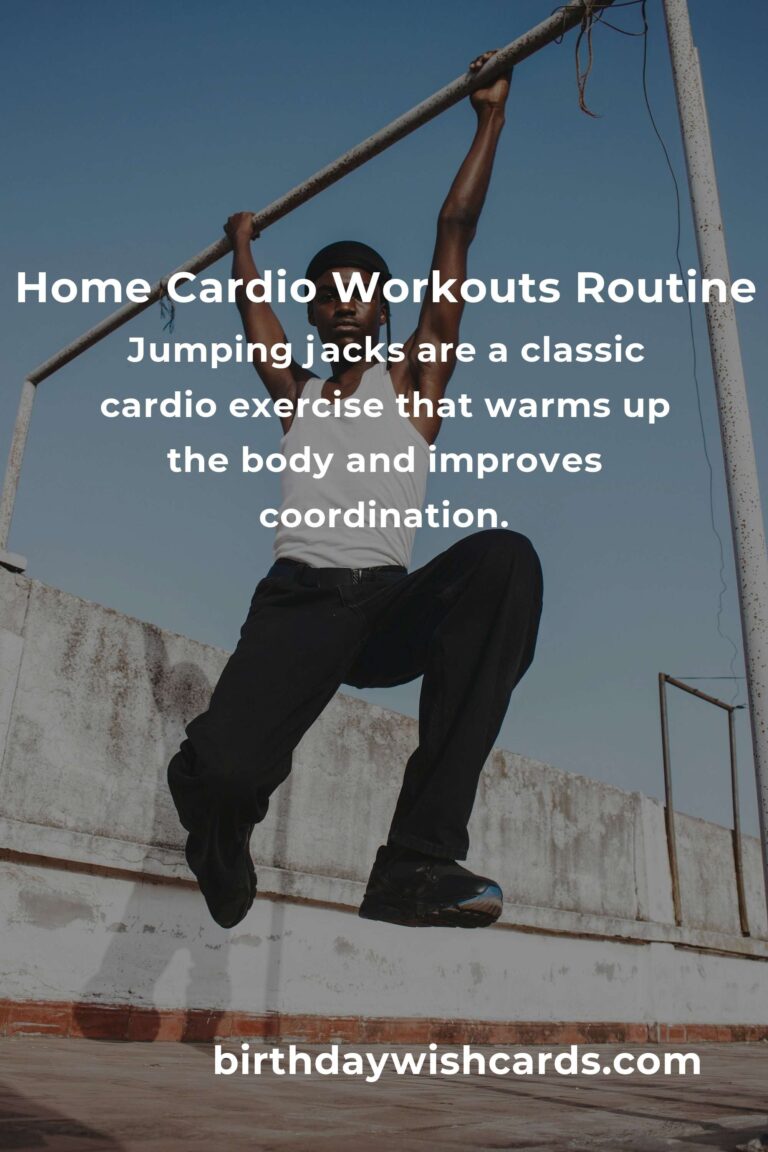Effective Home Cardio Workouts Routine for Single Parents
