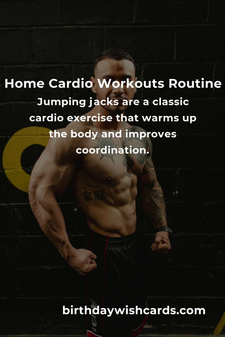 Effective Home Cardio Workouts Routine for Single Parents