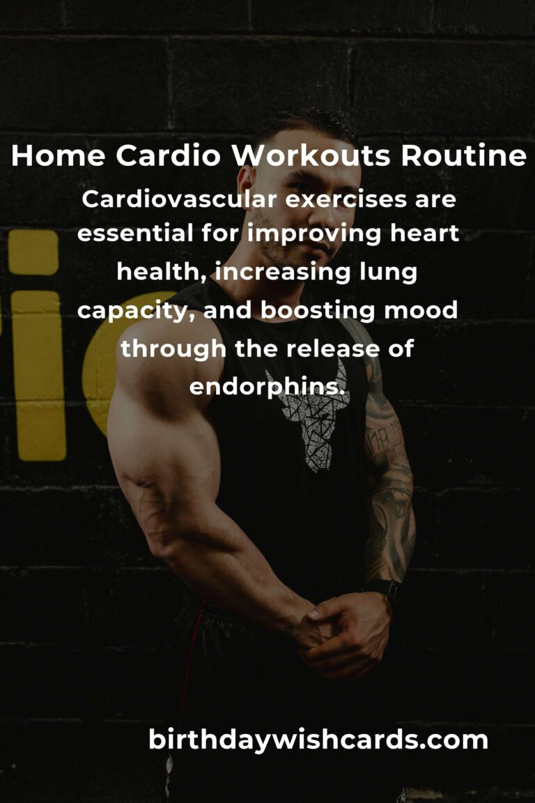 Effective Home Cardio Workouts Routine for Single Parents