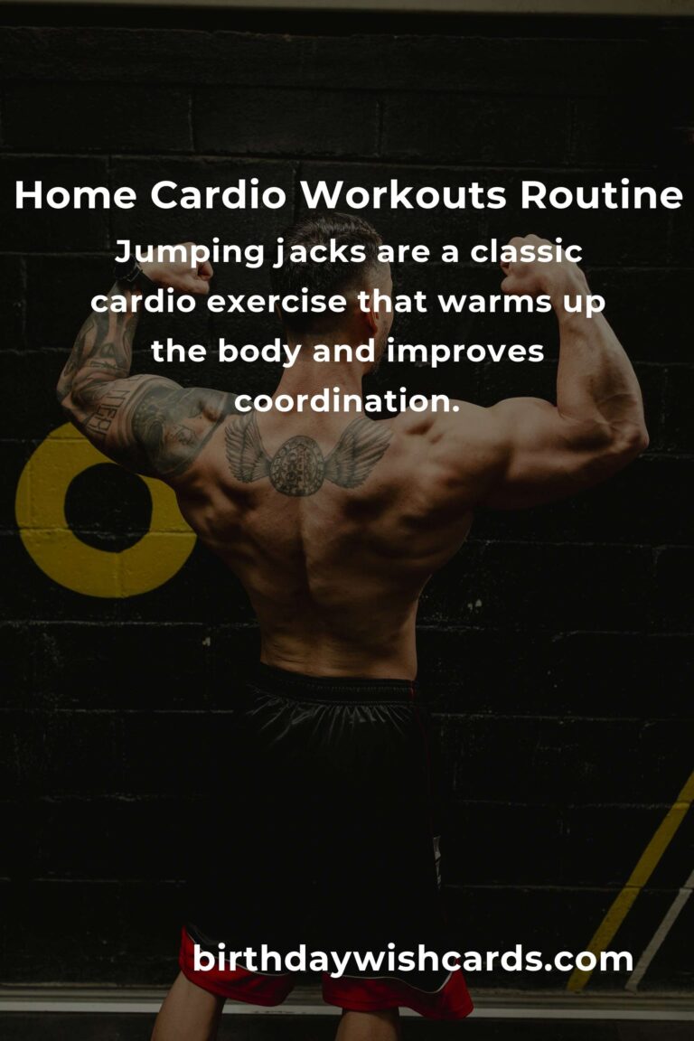 Effective Home Cardio Workouts Routine for Single Parents