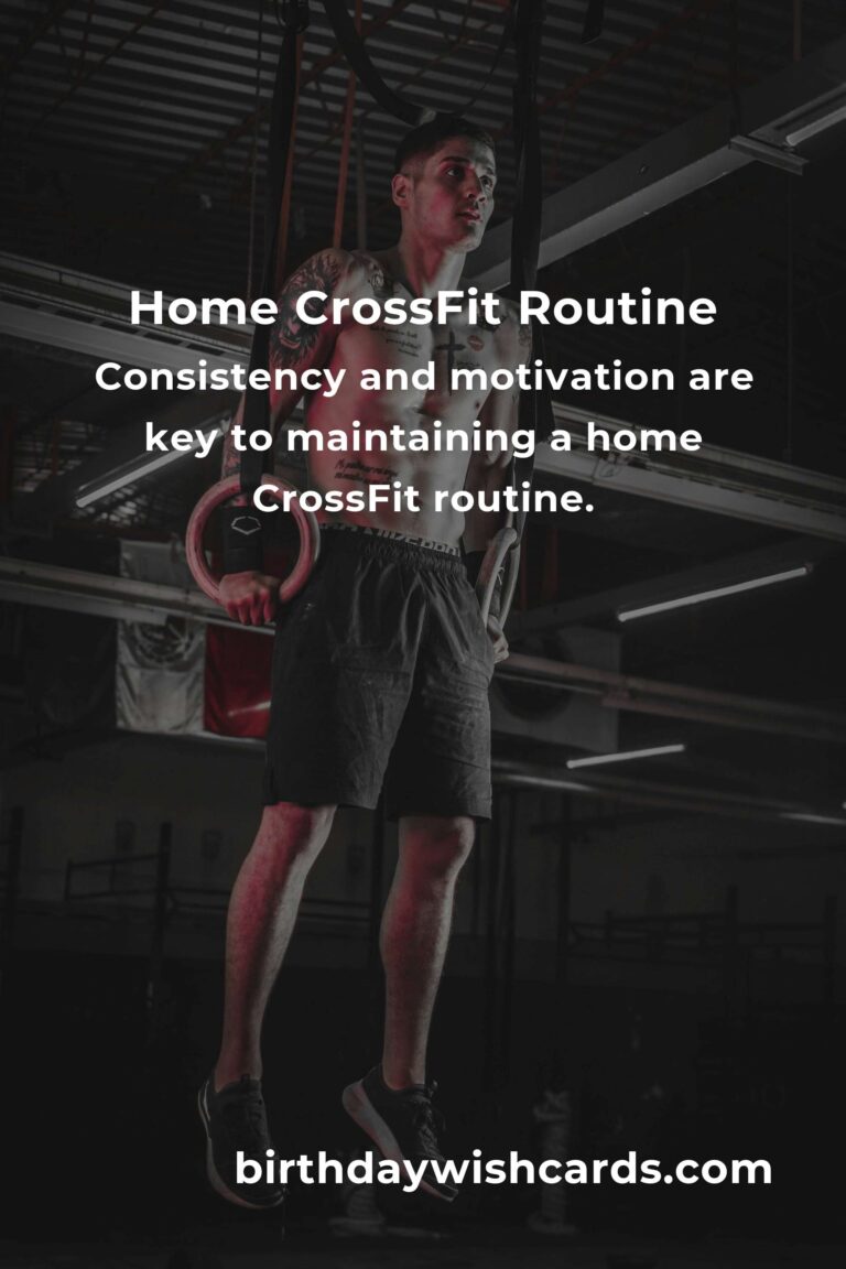 Effective Home CrossFit Routine for Busy Small Business Owners