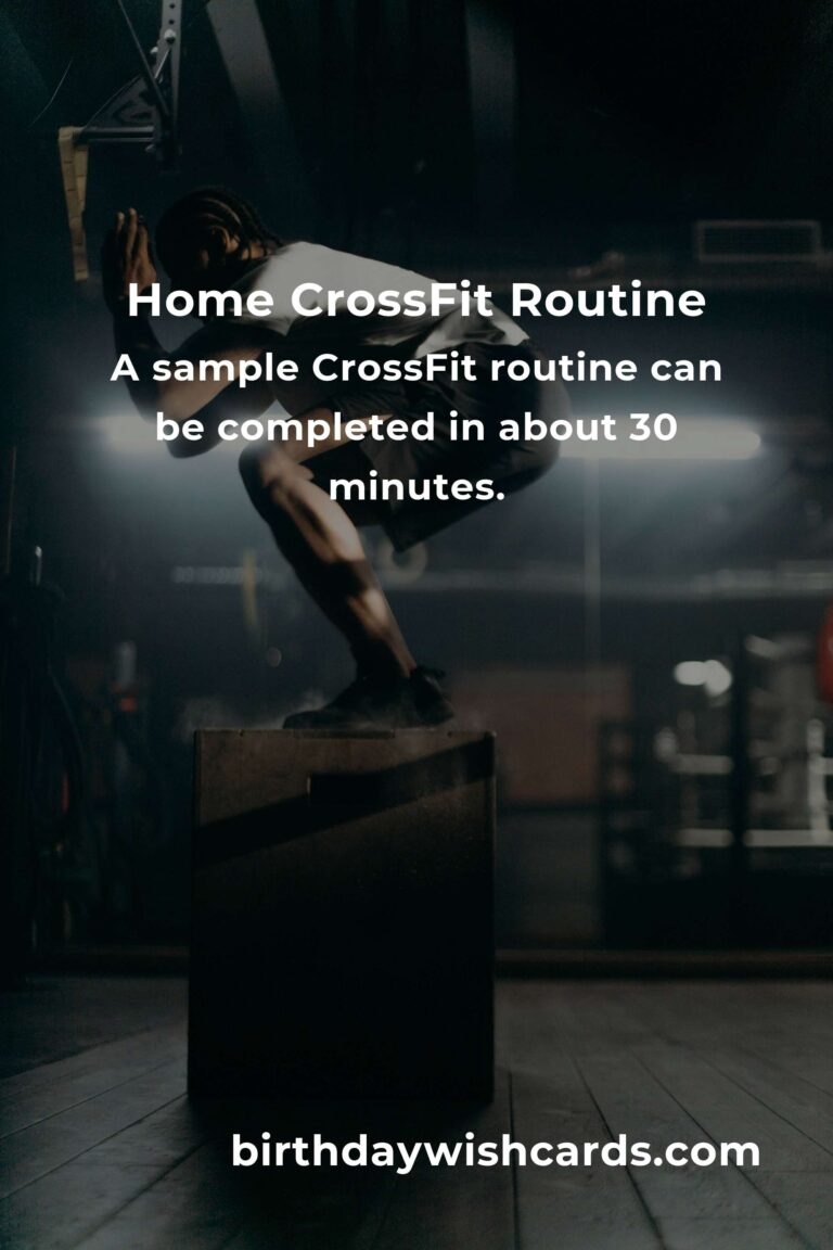 Effective Home CrossFit Routine for Busy Small Business Owners