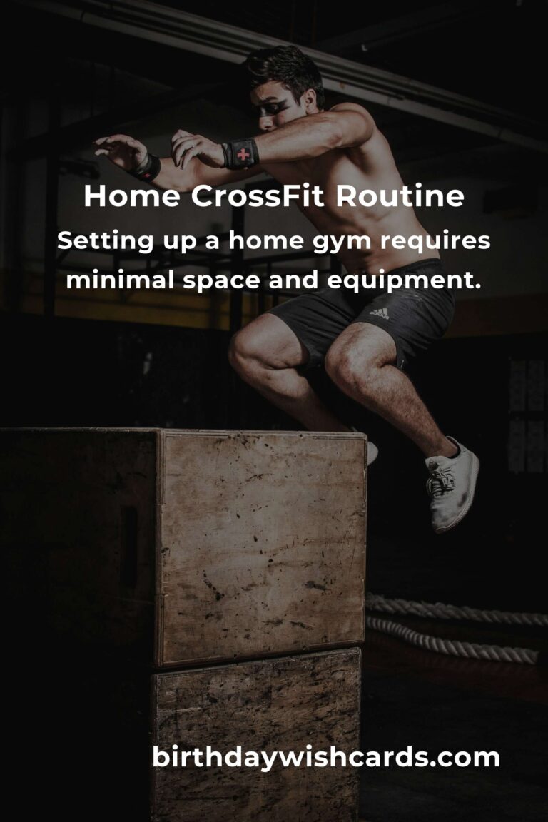 Effective Home CrossFit Routine for Busy Small Business Owners