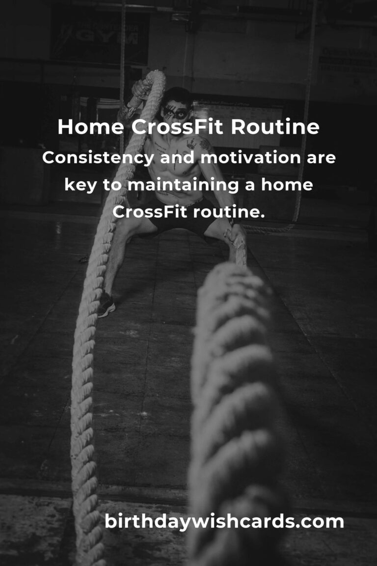 Effective Home CrossFit Routine for Busy Small Business Owners