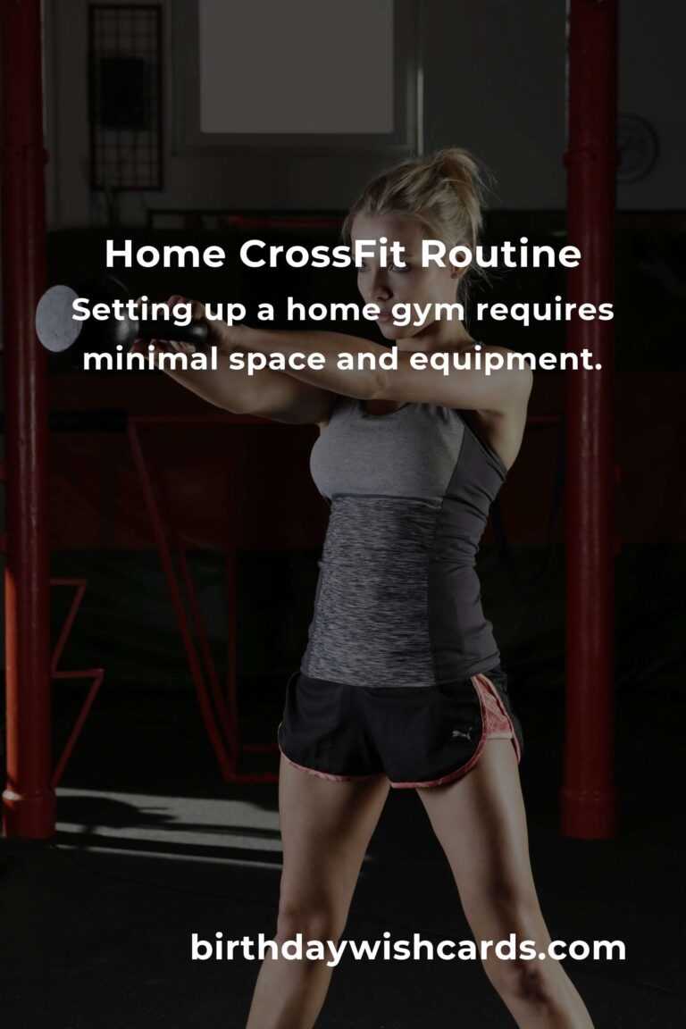 Effective Home CrossFit Routine for Busy Small Business Owners