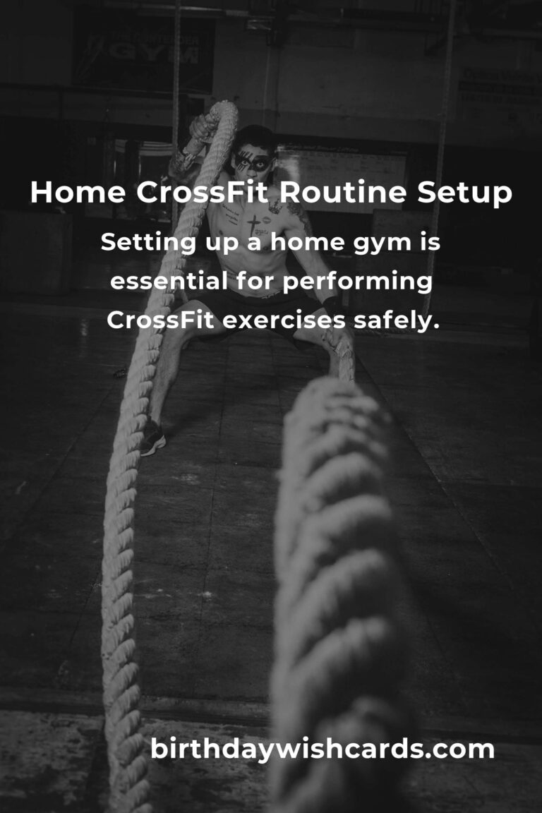 Effective Home CrossFit Routine for Empty Nesters
