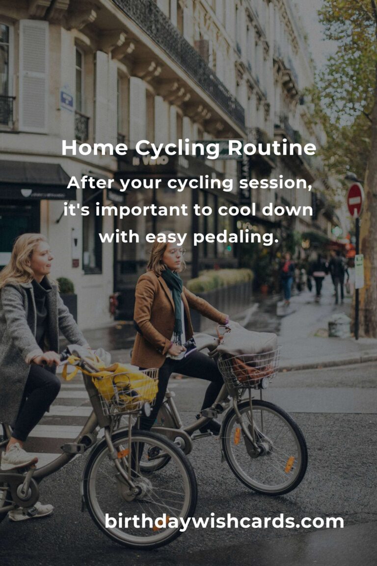 Effective Home Cycling Routine for Beginners