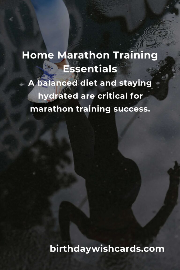 Effective Home Marathon Training Routine for Digital Nomads