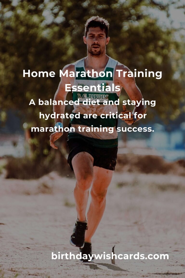 Effective Home Marathon Training Routine for Digital Nomads
