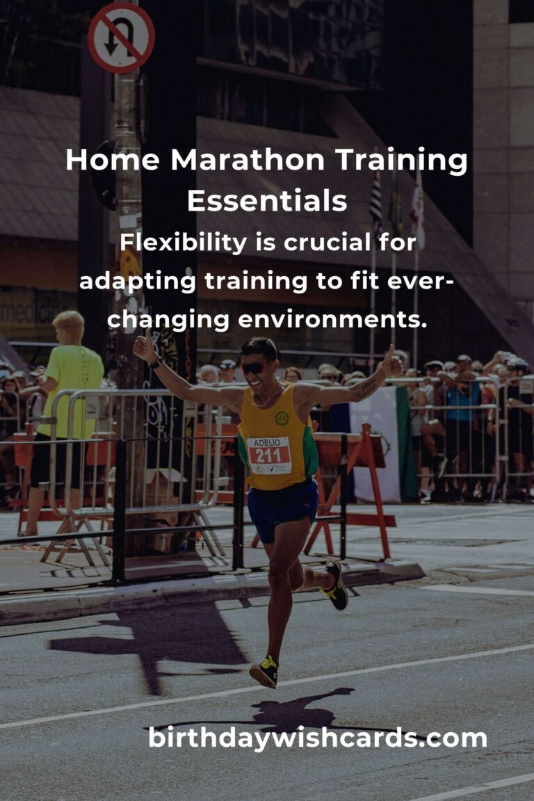 Effective Home Marathon Training Routine for Digital Nomads