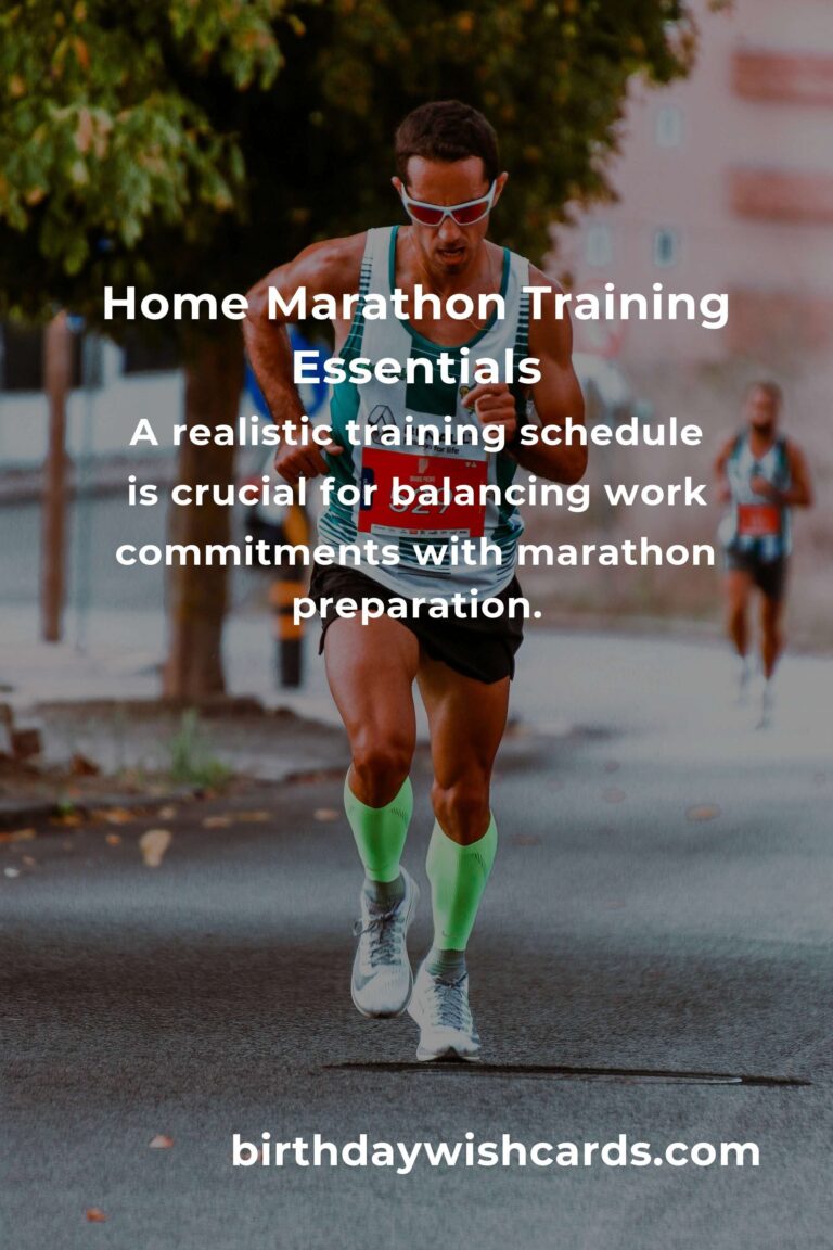 Effective Home Marathon Training Routine for Freelancers