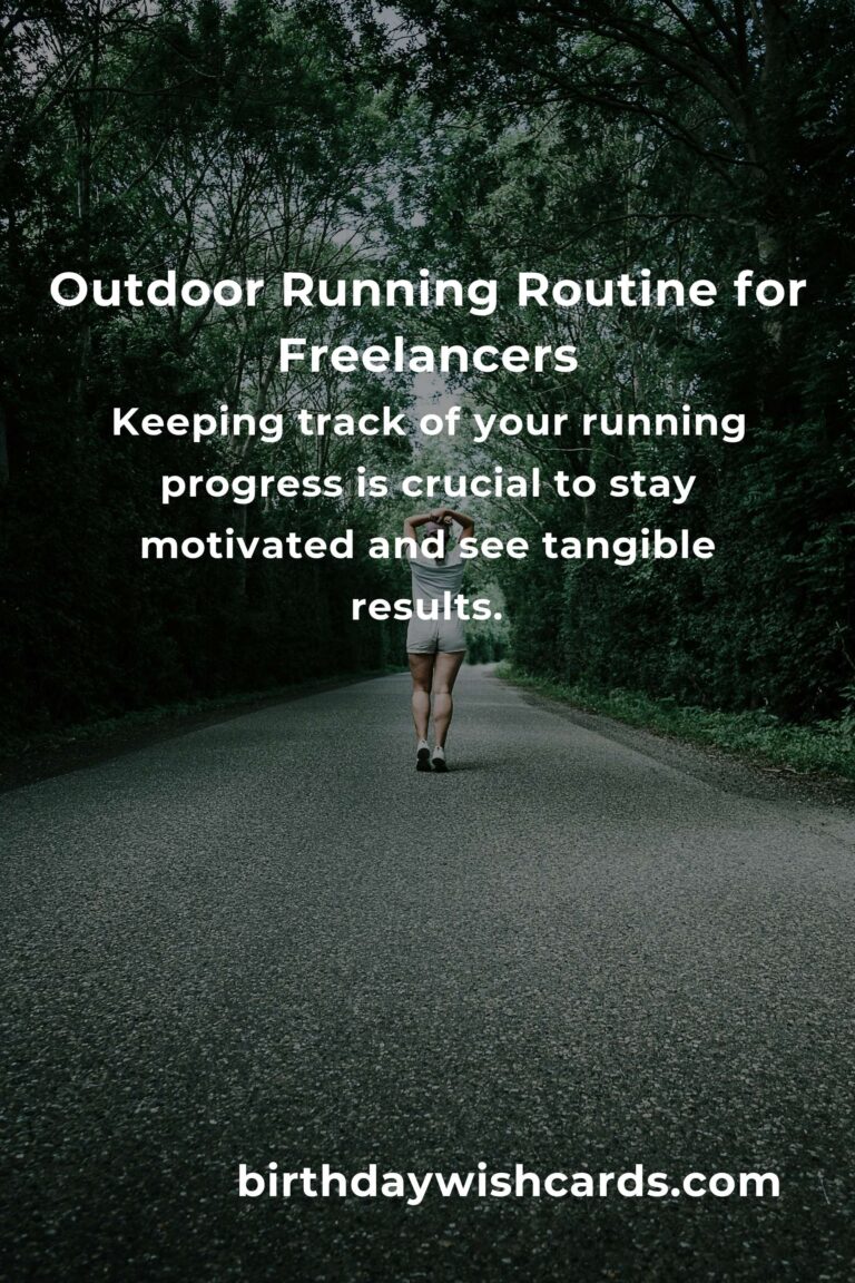 Effective Home Outdoor Running Routine for Freelancers