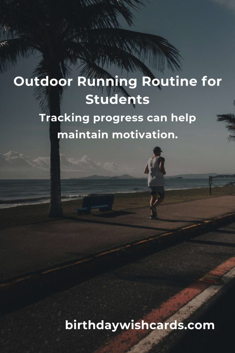 Effective Home Outdoor Running Routine for Students