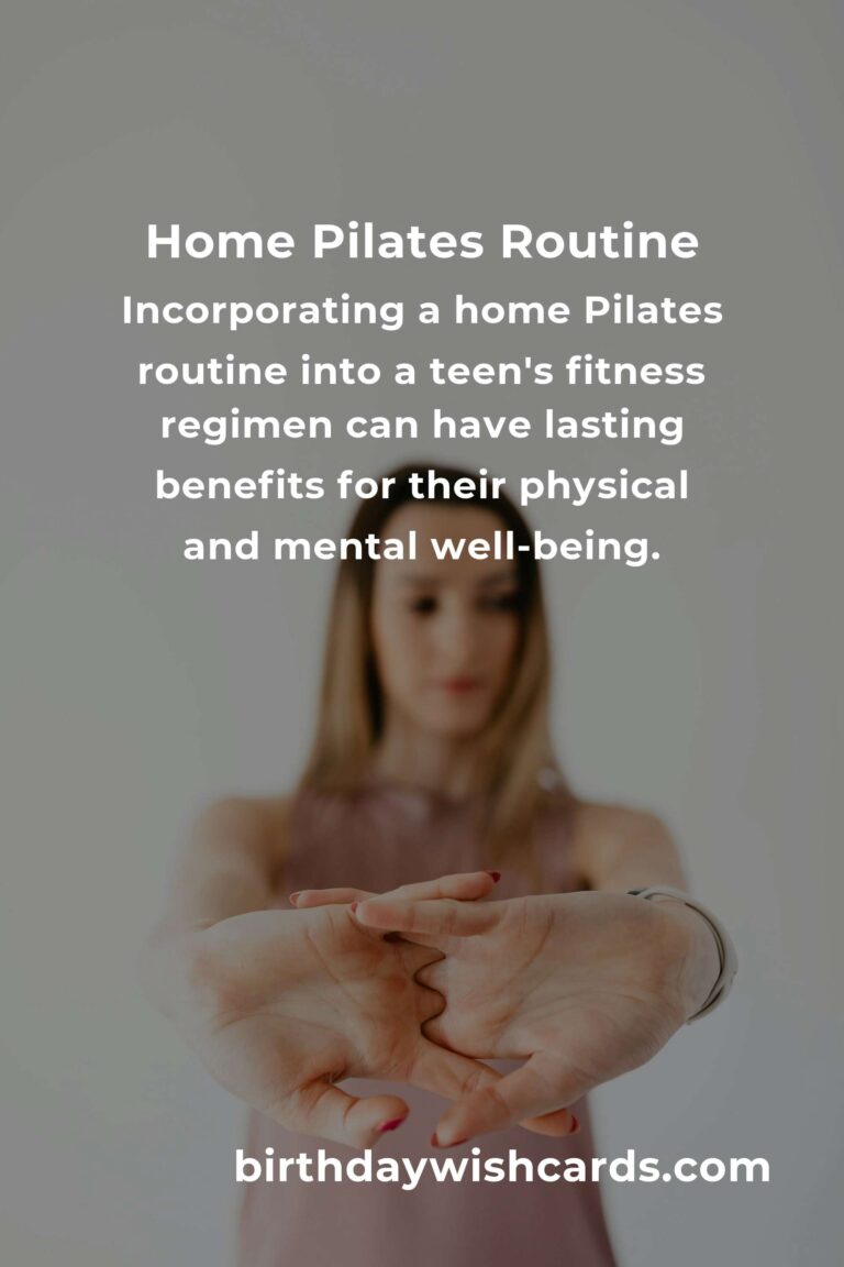 Effective Home Pilates Routine for Teens: Boost Flexibility and Strength