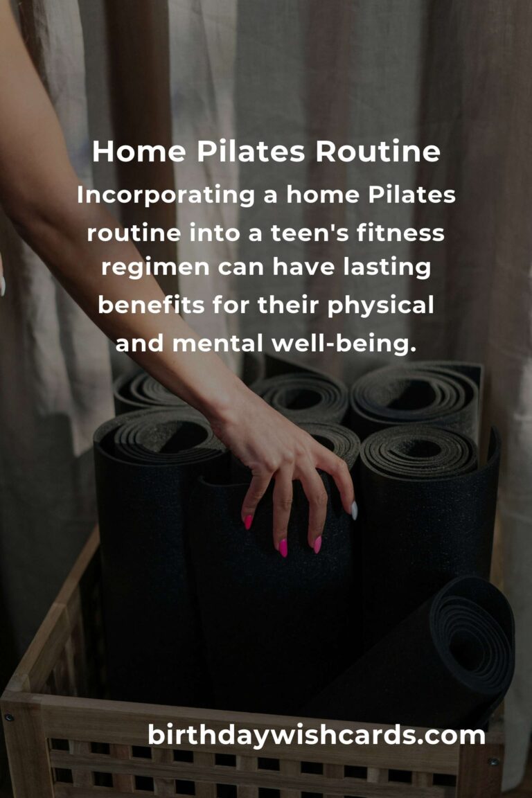 Effective Home Pilates Routine for Teens: Boost Flexibility and Strength