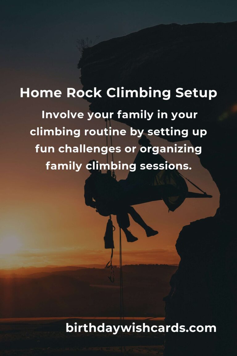 Effective Home Rock Climbing Routine for Busy Parents