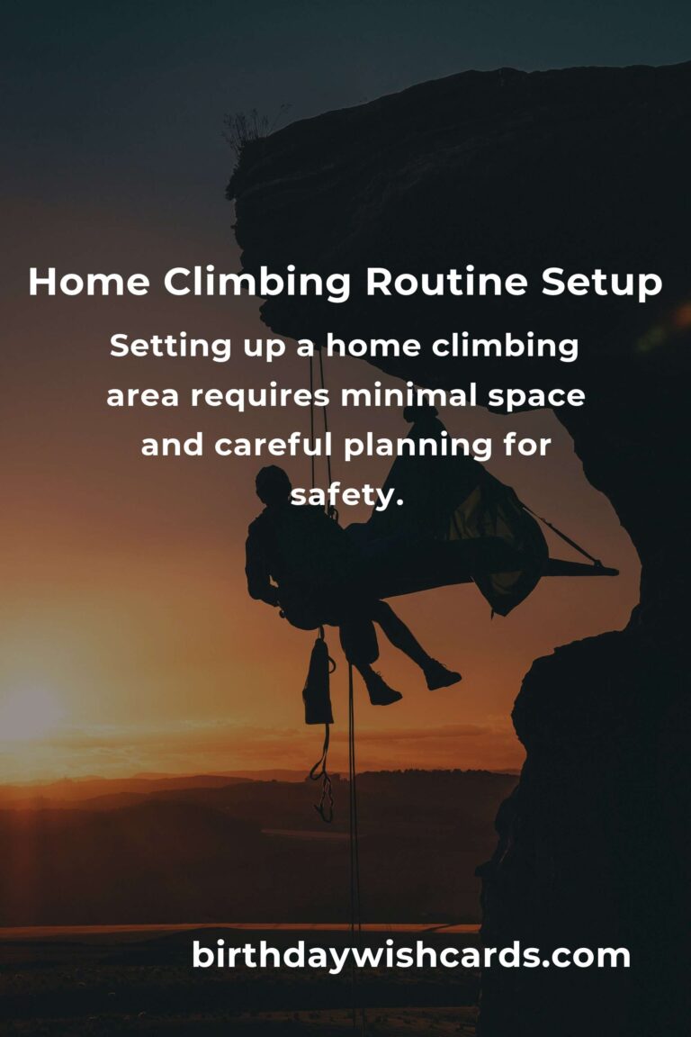Effective Home Rock Climbing Routine for Busy Small Business Owners