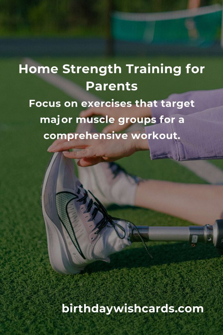Effective Home Strength Training Routine for Busy Parents