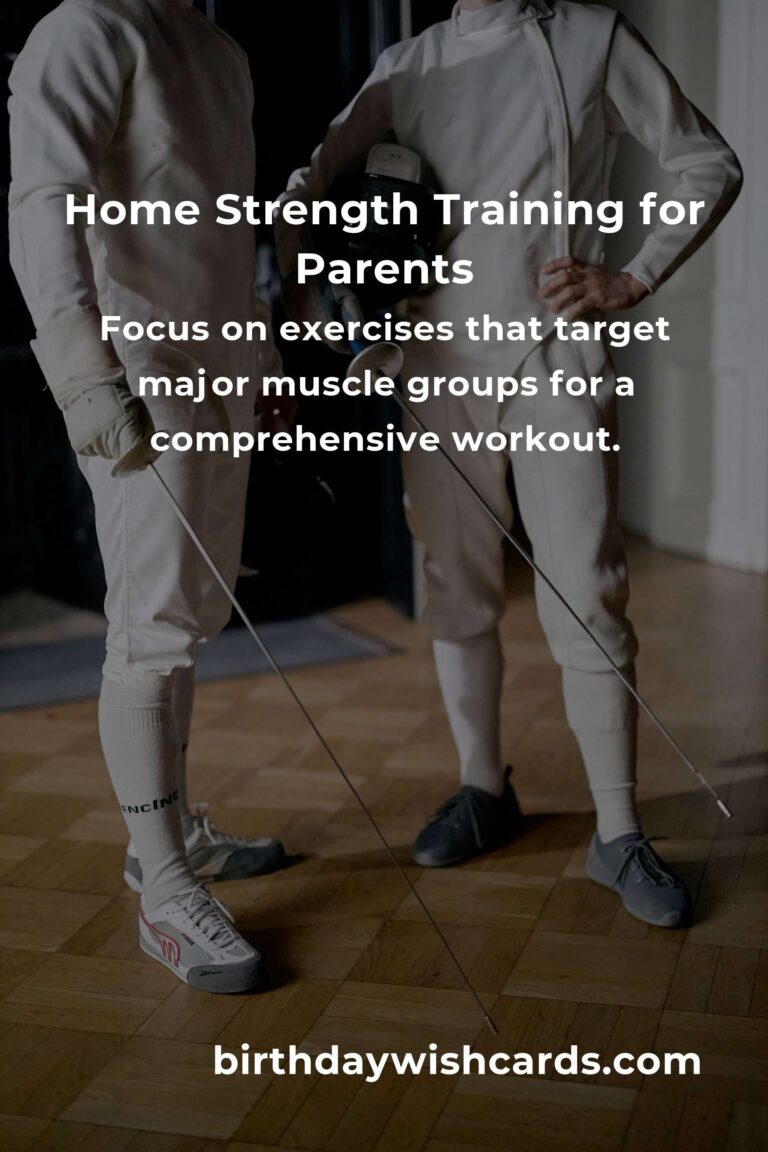 Effective Home Strength Training Routine for Busy Parents