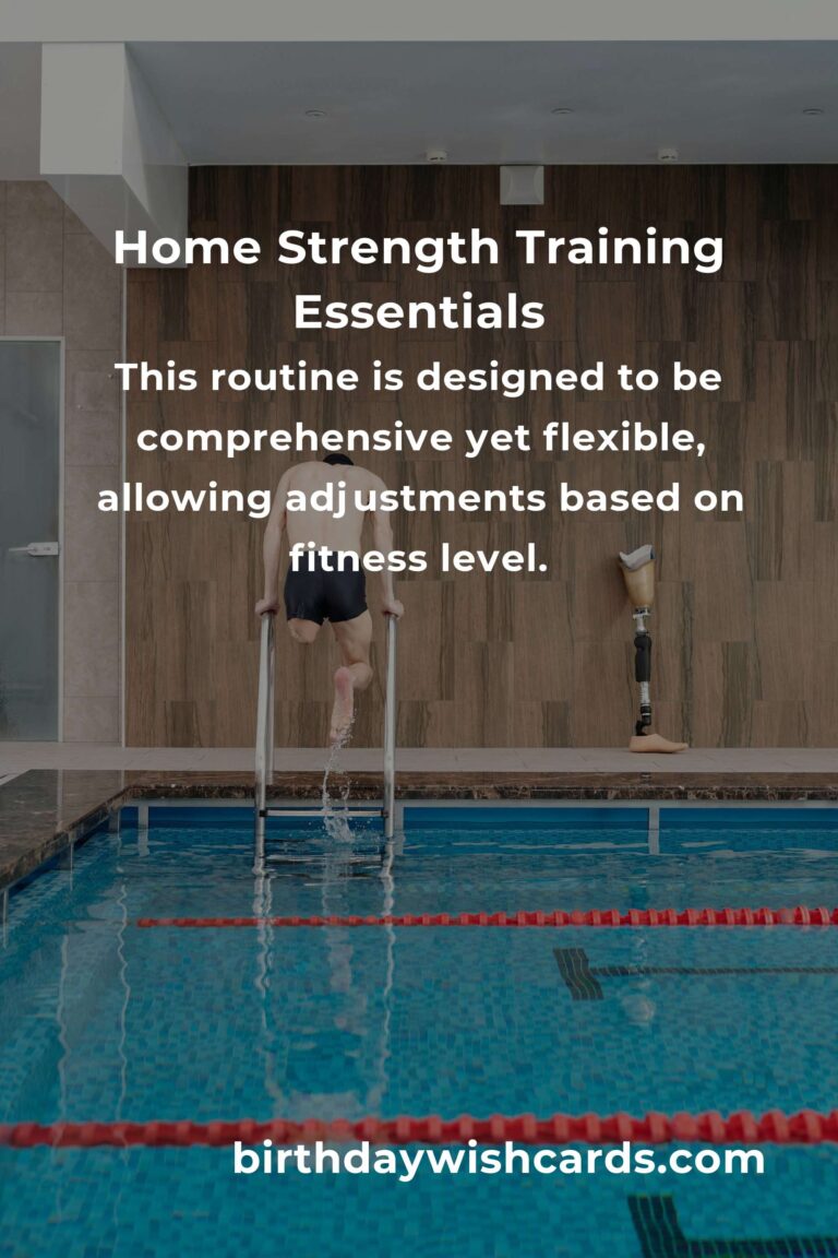 Effective Home Strength Training Routine for Remote Workers