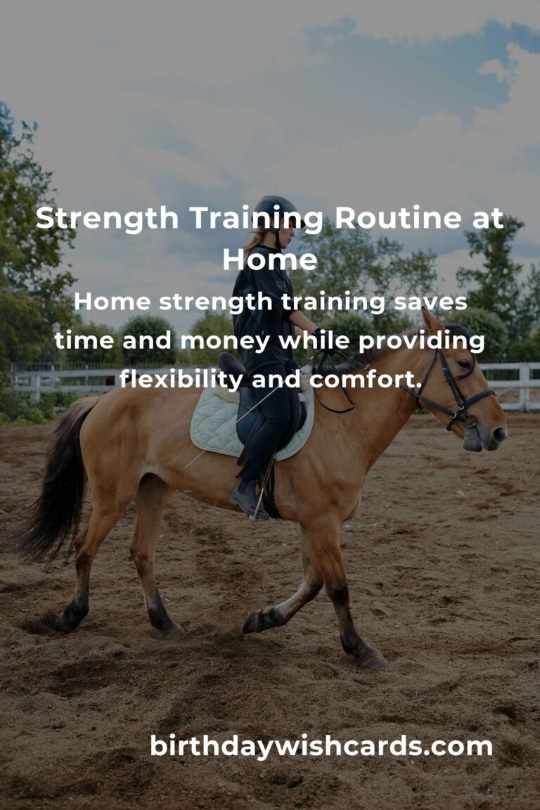 Effective Home Strength Training Routine for Young Adults