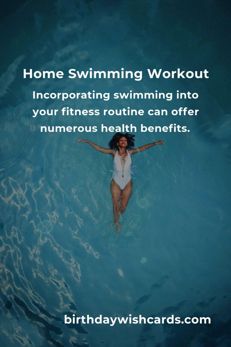 Effective Home Swimming Routine for College Students