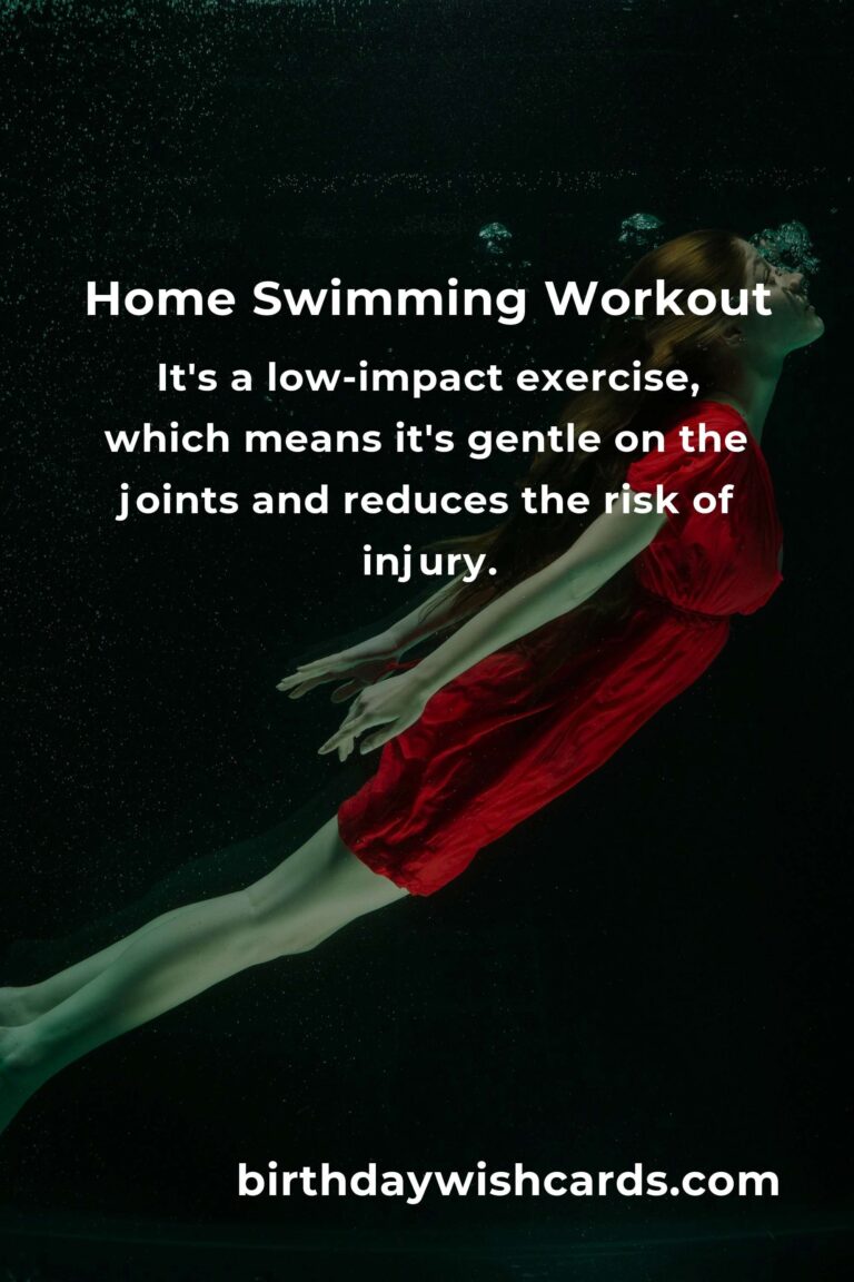 Effective Home Swimming Routine for College Students