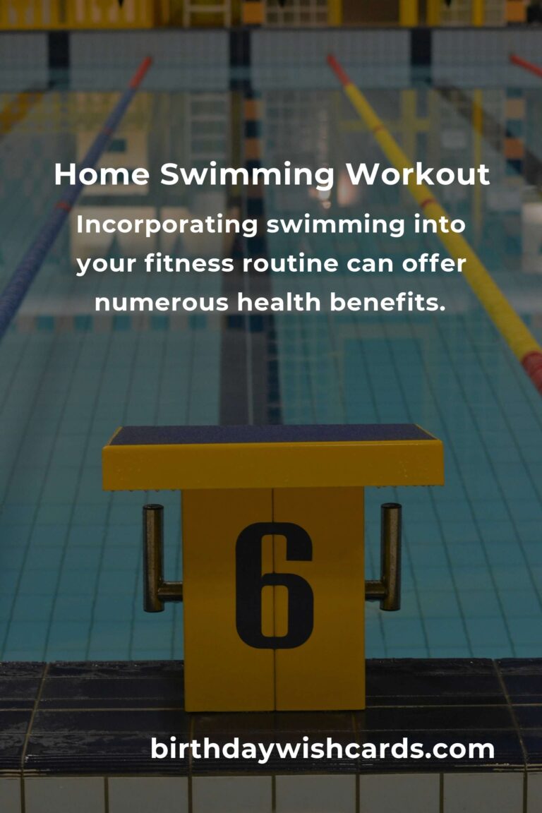 Effective Home Swimming Routine for College Students