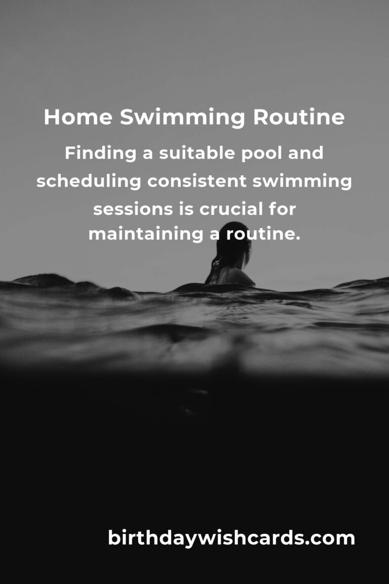 Effective Home Swimming Routine for Digital Nomads