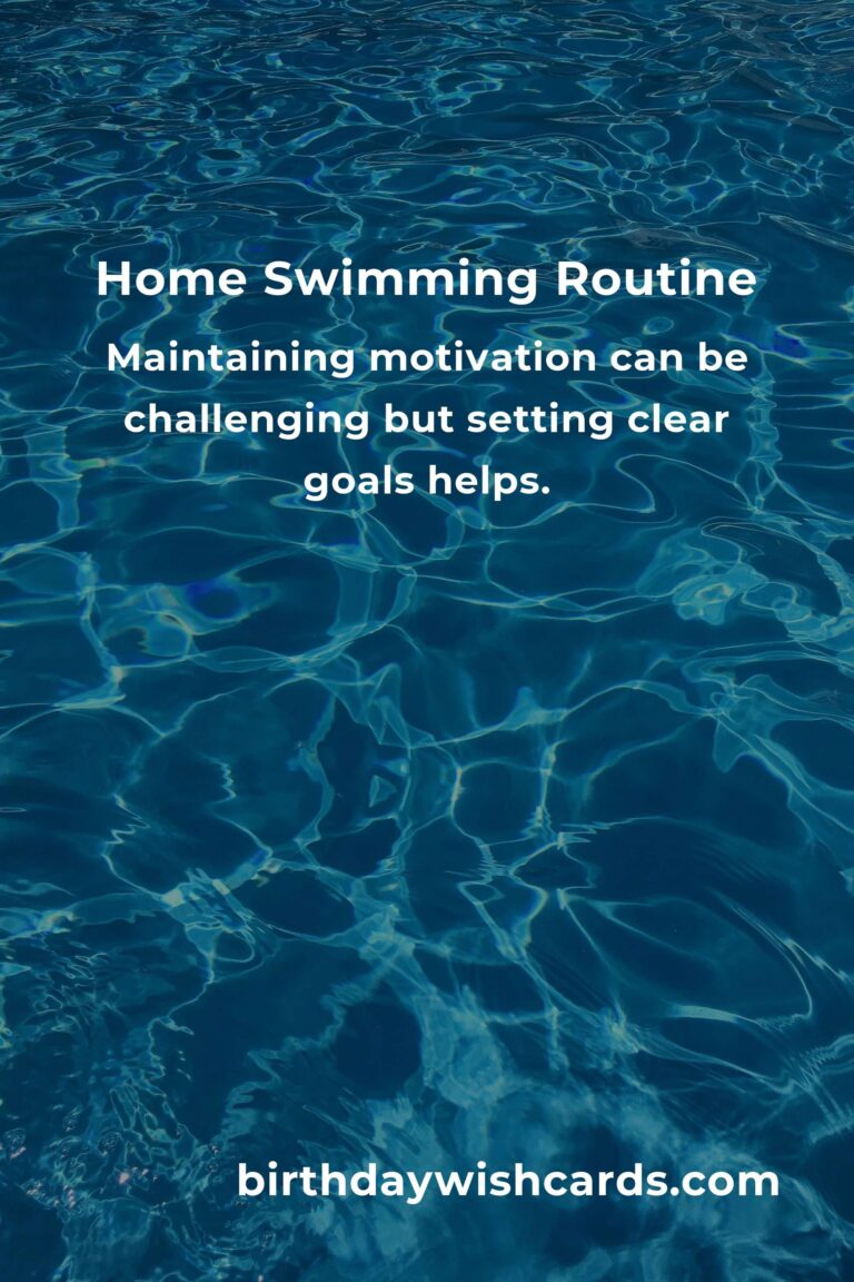 Effective Home Swimming Routine for Professional Athletes