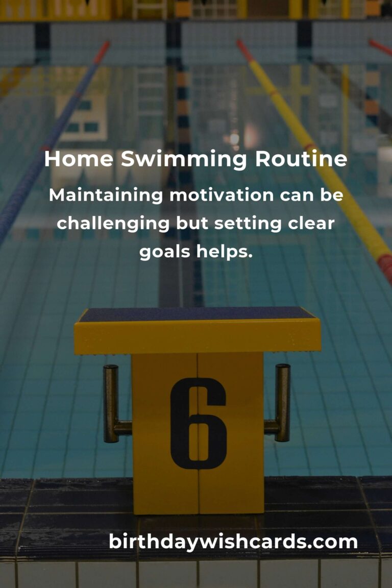 Effective Home Swimming Routine for Professional Athletes