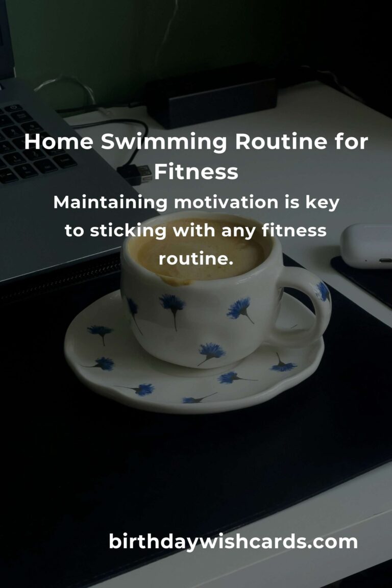 Effective Home Swimming Routine for Remote Workers