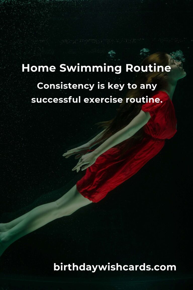 Effective Home Swimming Routine for Small Business Owners