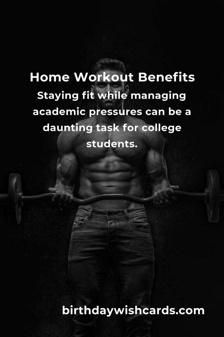 Effective Home Workout Routine for College Students
