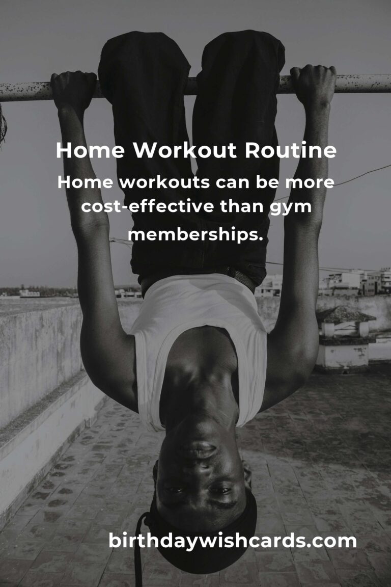 Effective Home Workout Routines for Busy Professionals