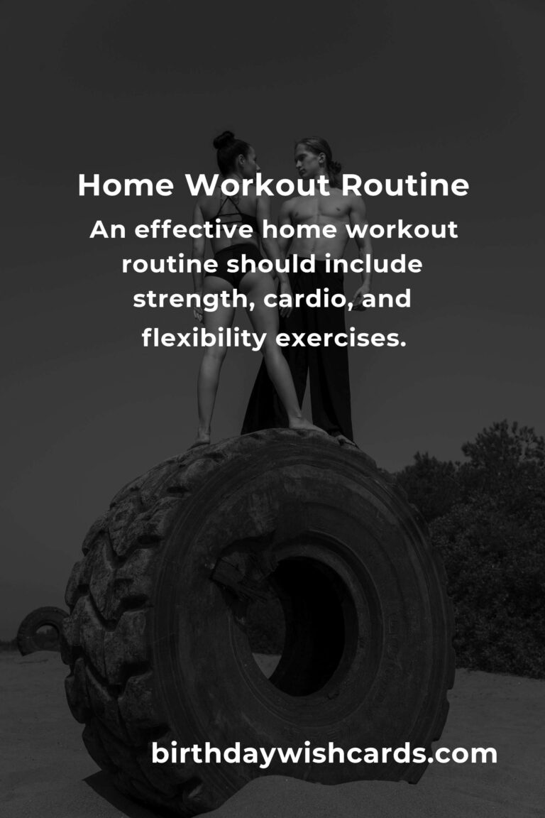 Effective Home Workout Routines for Busy Professionals