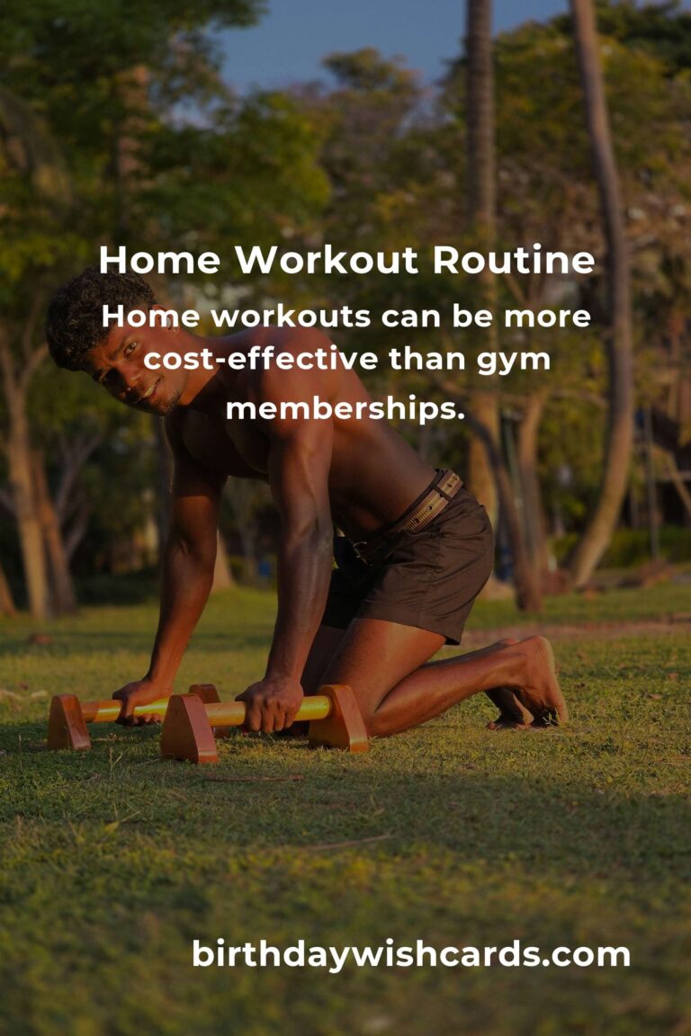 Effective Home Workout Routines for Busy Professionals