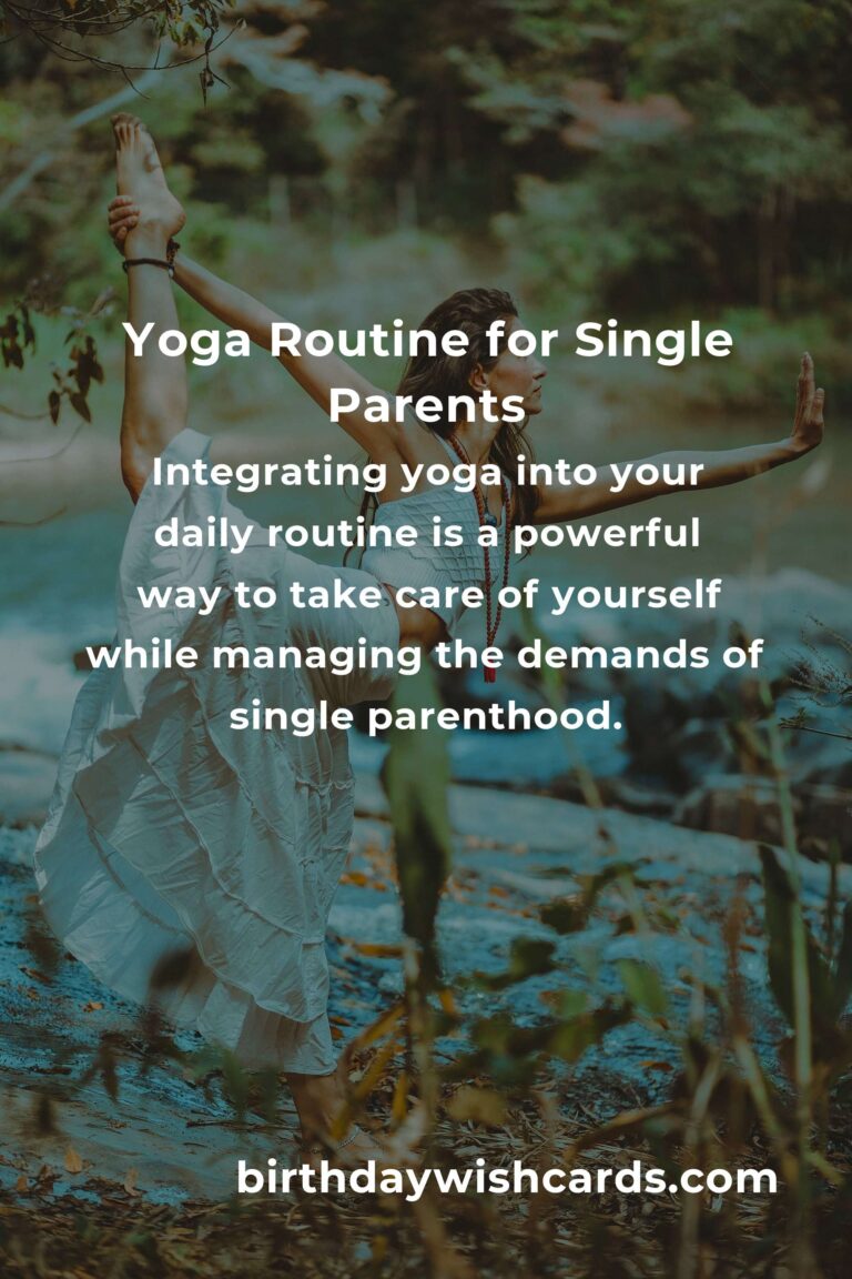 Effective Home Yoga Routine for Single Parents