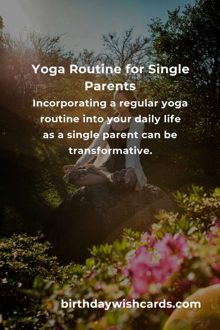 Effective Home Yoga Routine for Single Parents