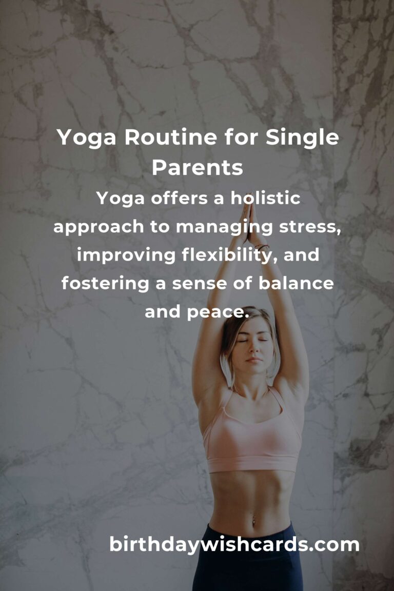 Effective Home Yoga Routine for Single Parents