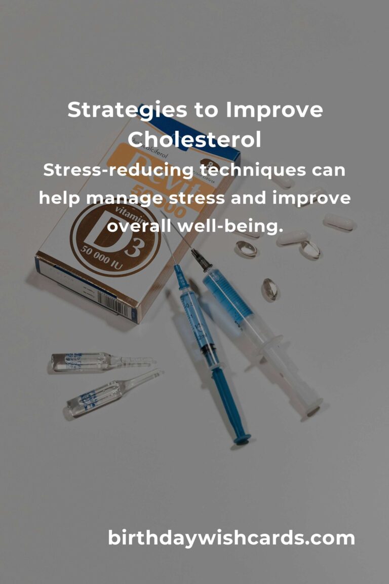 Effective Strategies for Single Parents to Improve Cholesterol Levels