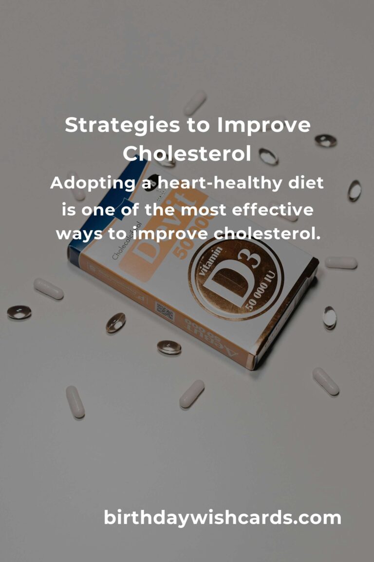 Effective Strategies for Single Parents to Improve Cholesterol Levels