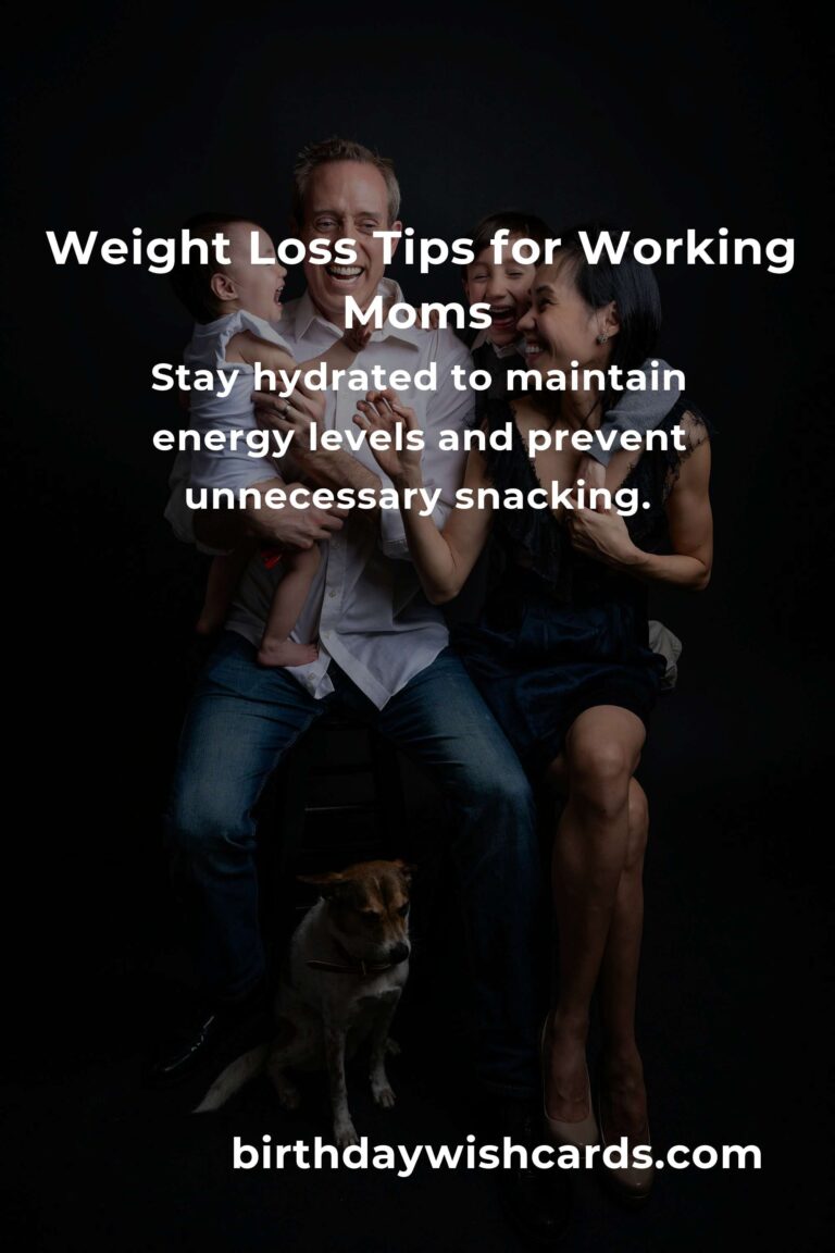 Effective Strategies to Enhance Weight Loss for Busy Working Moms