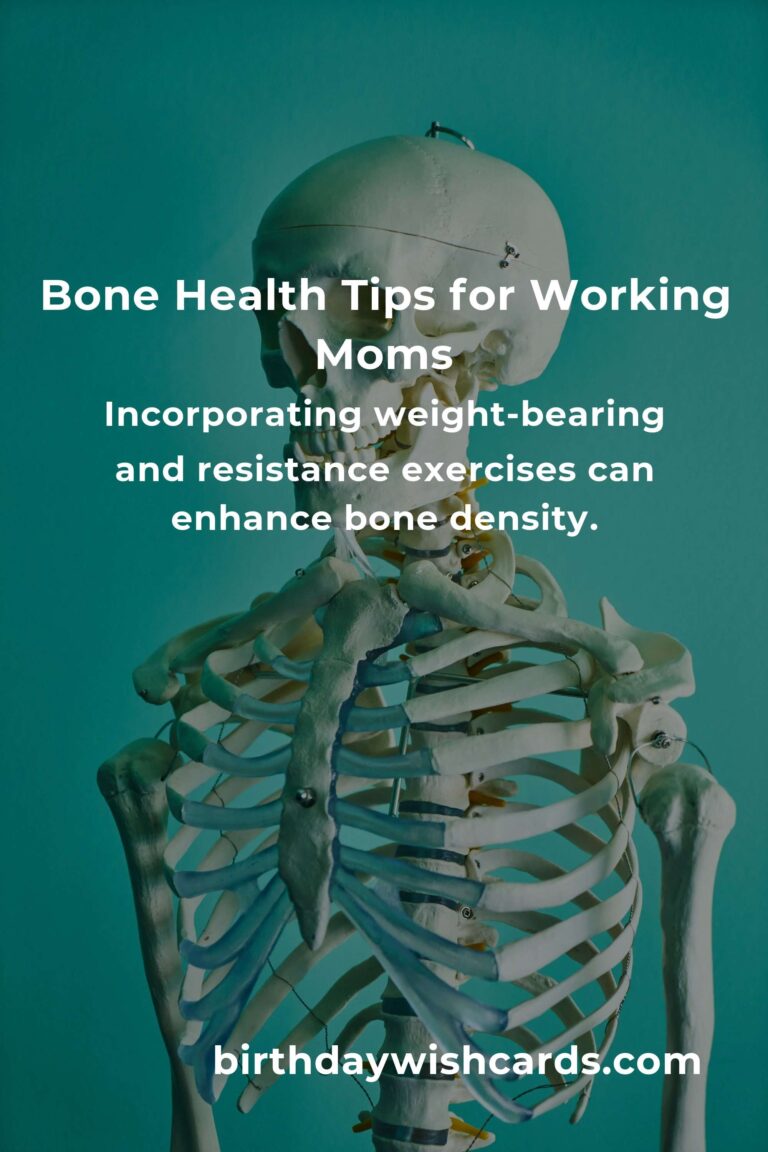 Effective Strategies to Improve Bone Health for Working Moms